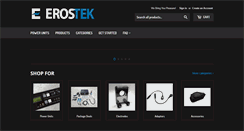 Desktop Screenshot of erostek.com