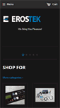 Mobile Screenshot of erostek.com